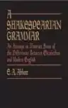 Cover of A Shakespearian Grammar
