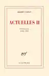 Cover of Actuelles II: Chroniques 1948-1953