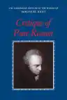 Cover of Critique of Pure Reason