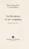 Cover of La literatura es mi venganza