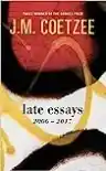 Cover of Late Essays