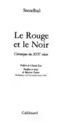 Cover of Le Rouge et le Noir