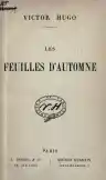 Cover of Les Feuilles d'automne