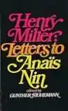 Cover of Letters to Anaïs Nin