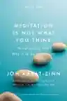 Cover of Meditation Is Not What You Think: Mindfulness and Why It Is So Important