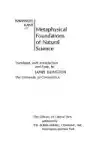 Cover of Metaphysical Foundations of Natural Science