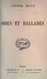Cover of Odes et Ballades