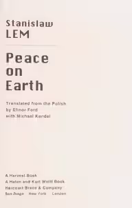 Cover of Peace on Earth