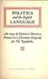 Cover of Politics and the English Language