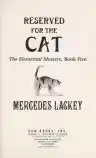 Cover of Reserved for the Cat