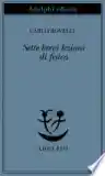 Cover of Sette brevi lezioni di fisica