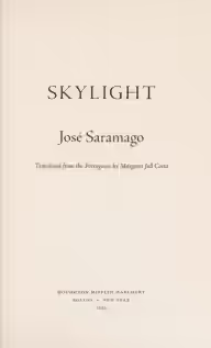 Cover of Skylight