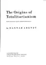 Cover of The Origins of Totalitarianism