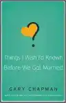 Cover of Things I Wish I'd Known Before We Got Married