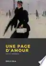 Cover of Une page d'amour