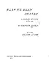 Cover of When We Dead Awaken